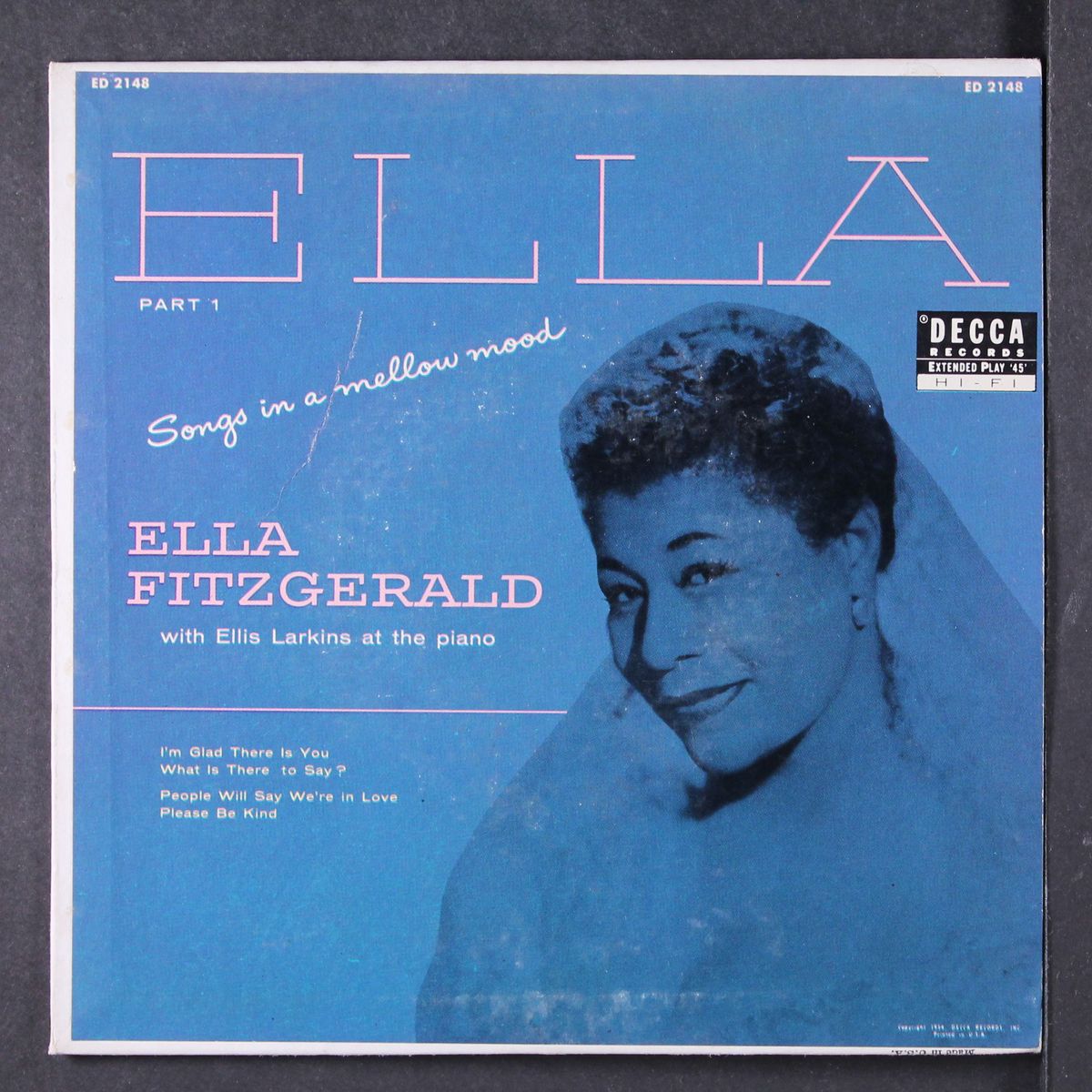 songs in a mellow mood, part 1 by ELLA FITZGERALD