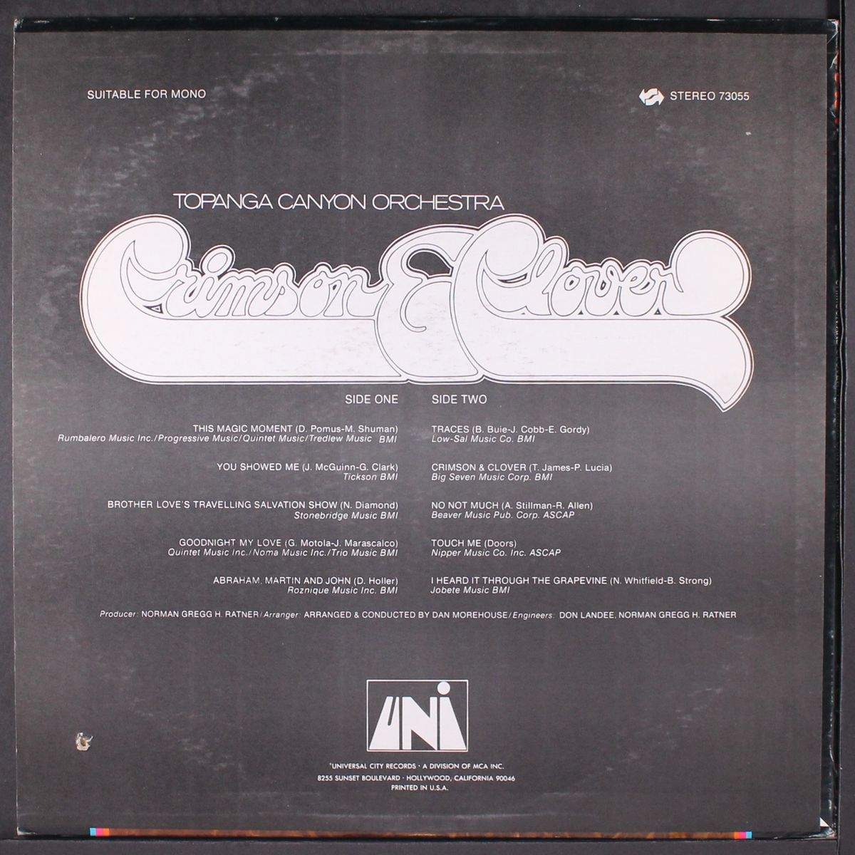 crimson & clover by TOPANGA CANYON ORCHESTRA