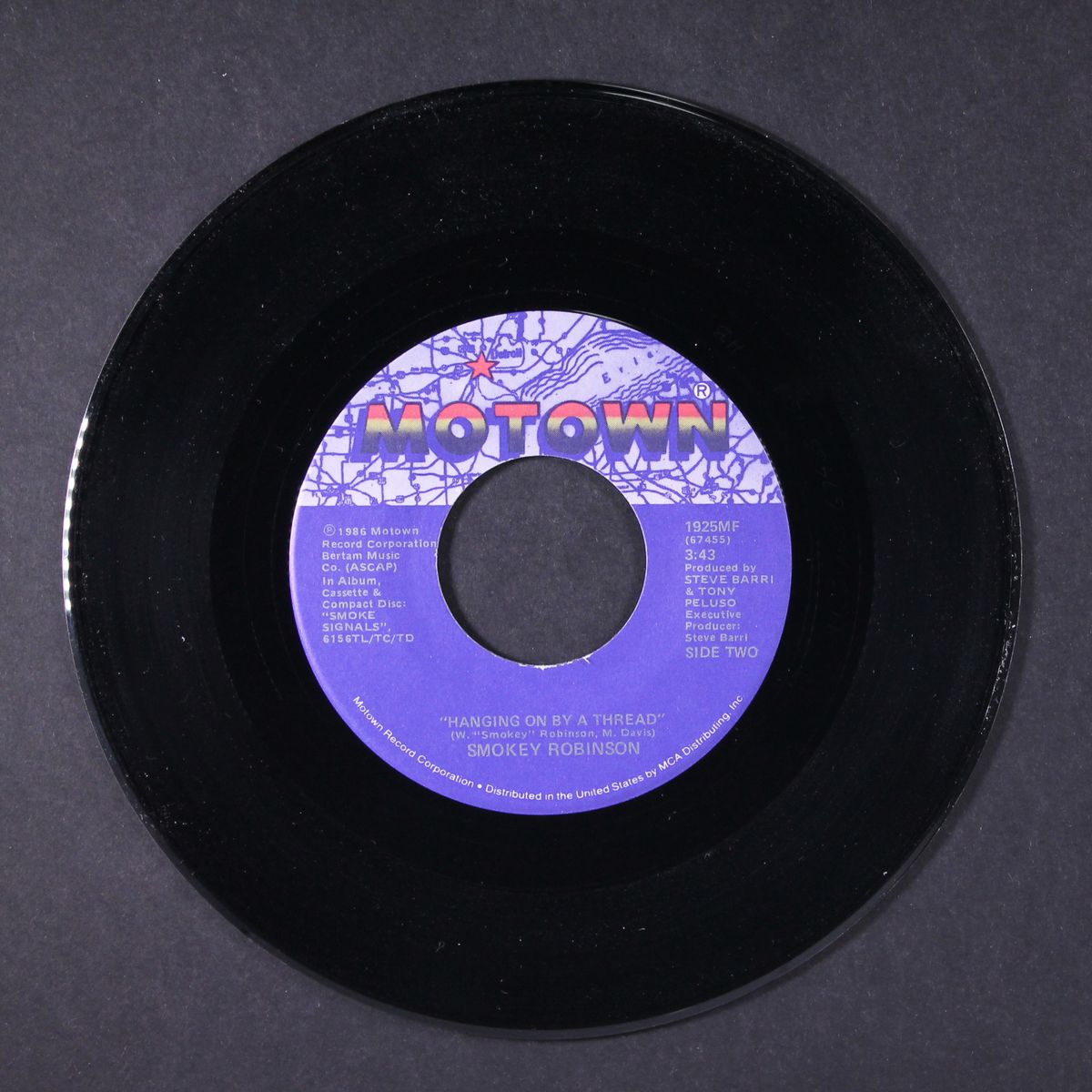 love don't give no reason / hanging on by a thread by SMOKEY ROBINSON