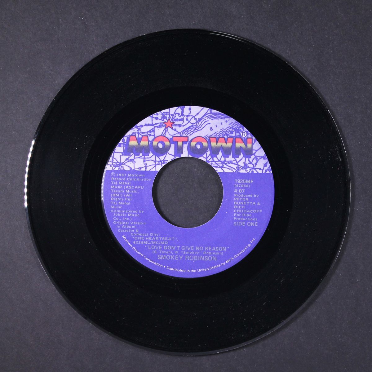 love don't give no reason / hanging on by a thread by SMOKEY ROBINSON