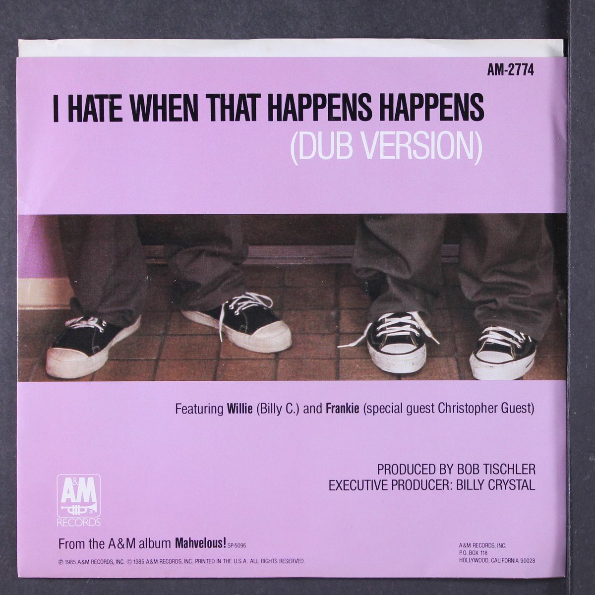 i hate when that happens by BILLY CRYSTAL
