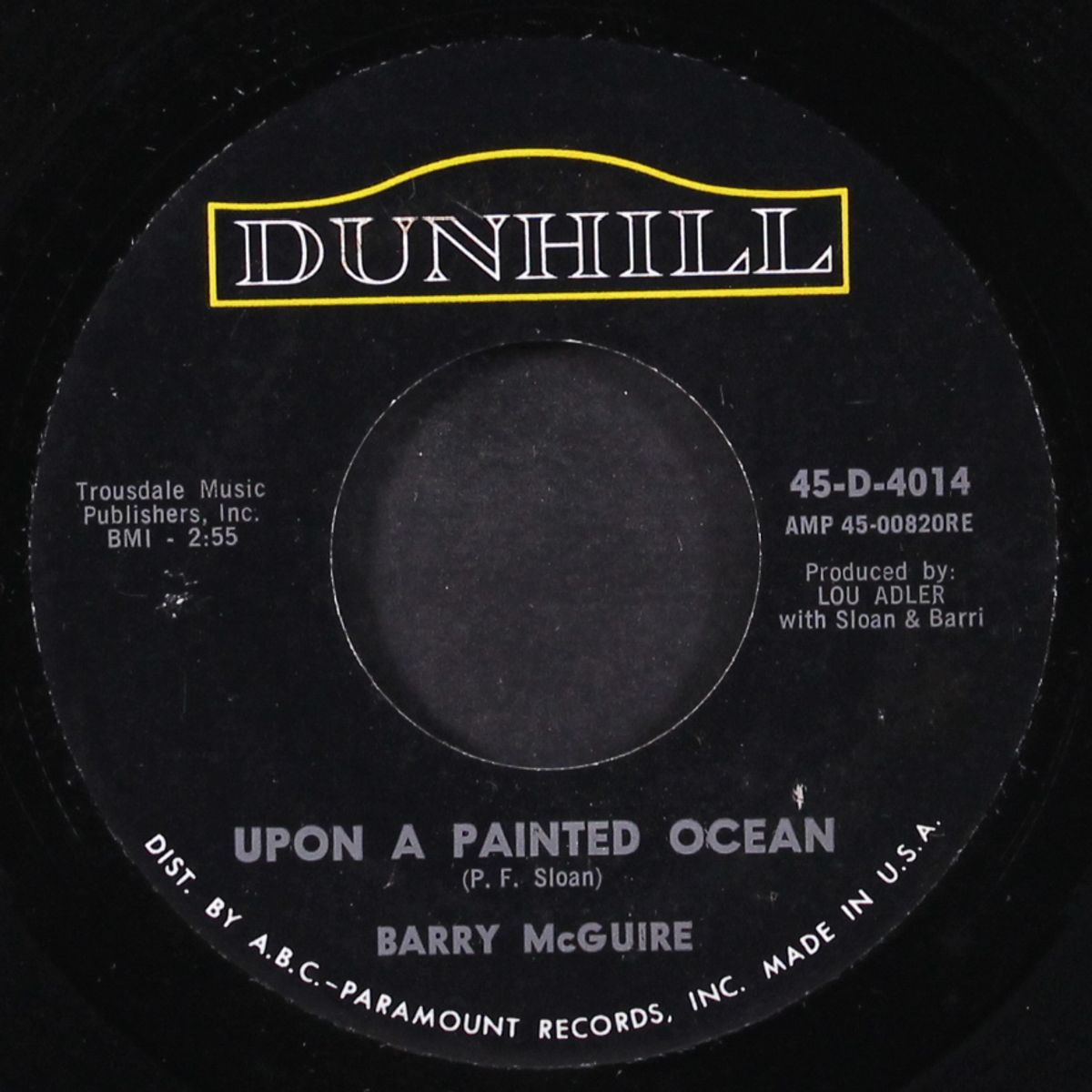 child of our times / upon a painted ocean by BARRY MCGUIRE