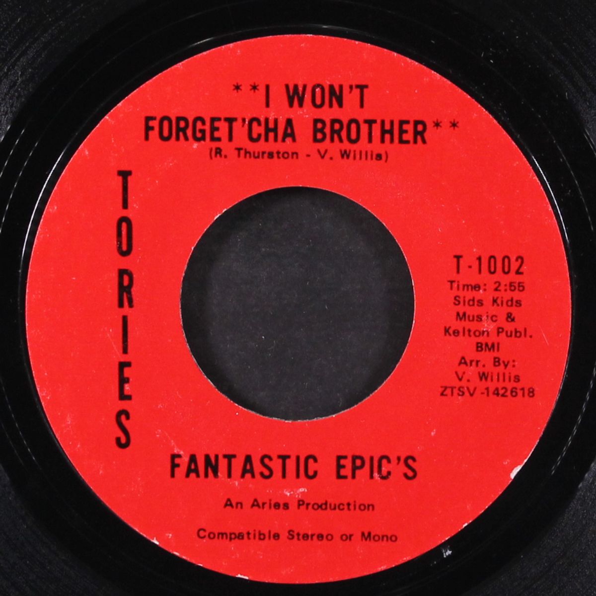 i won't forget'cha brother by FANTASTIC EPIC'S
