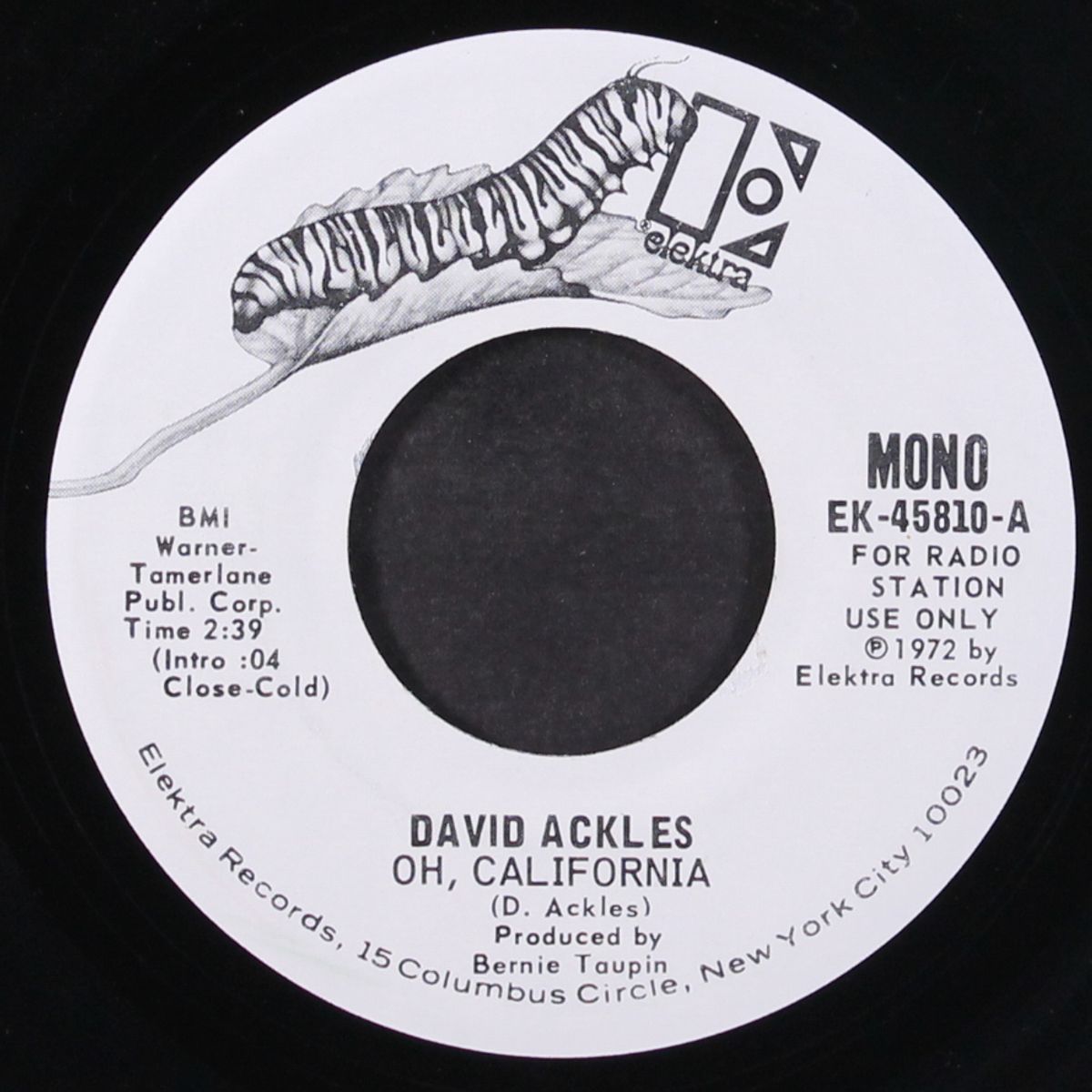 oh california / mono by DAVID ACKLES