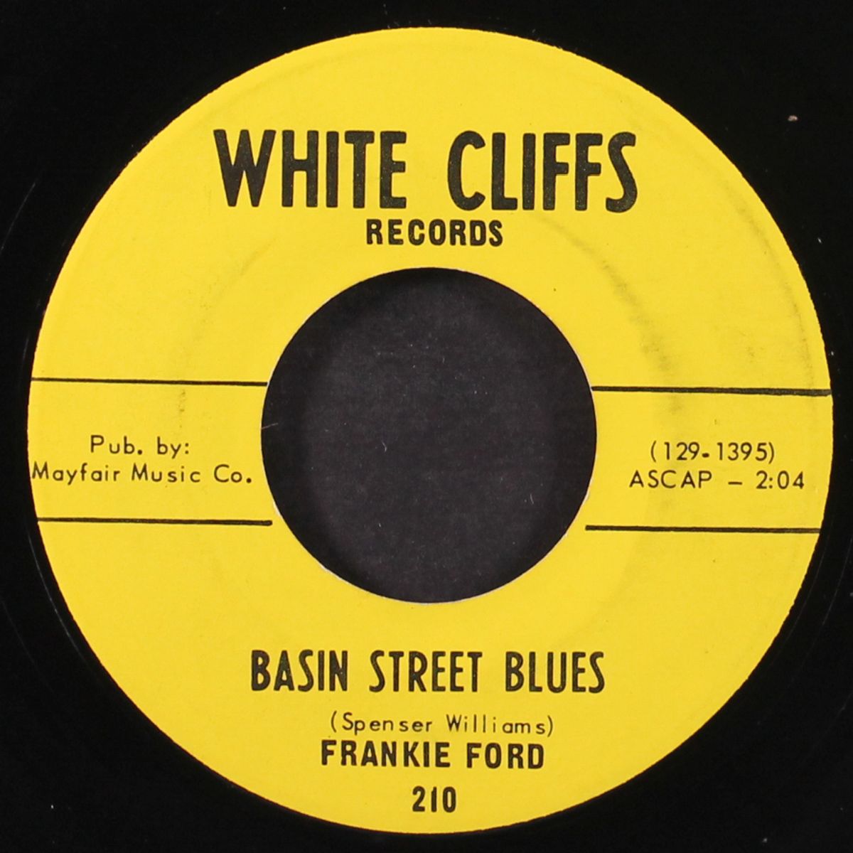 lonesome road / basin street blues by FRANKIE FORD