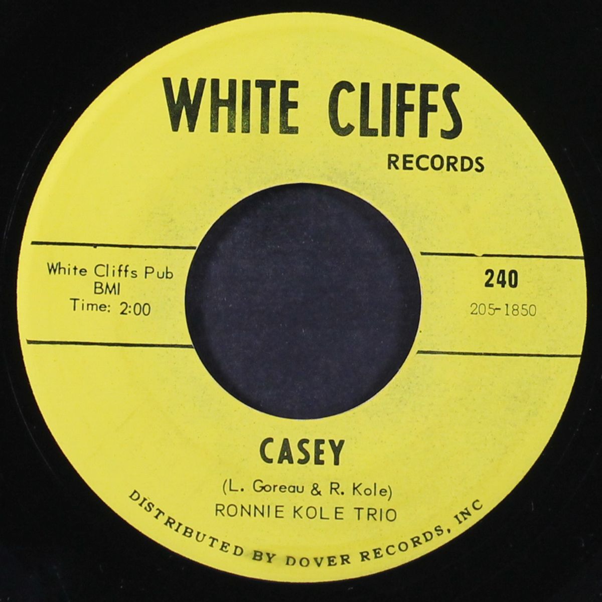flight of the green hornet / casey by RONNIE KOLE TRIO