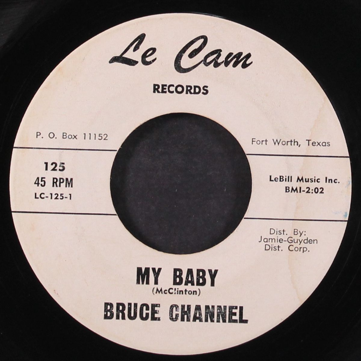 my baby / blue monday by BRUCE CHANNEL