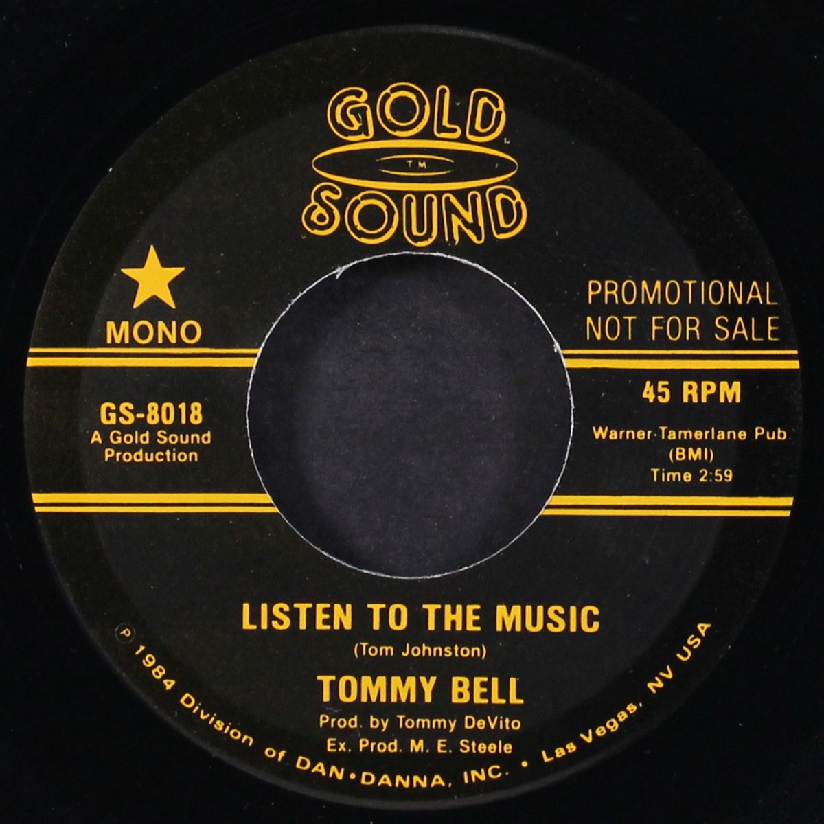 listen to the music by TOMMY BELL