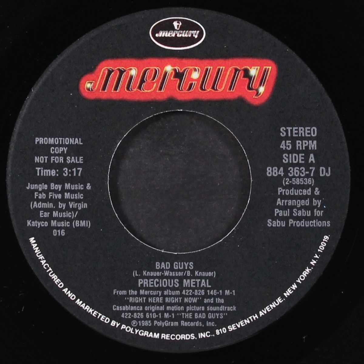 bad guys / pretty boy by PRECIOUS METAL
