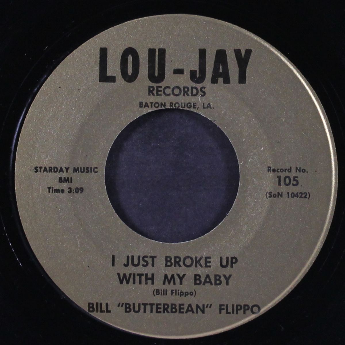 movin' outa this haunted house / i just broke up with my baby by BILL 'BUTTERBEAN' FLIPPO