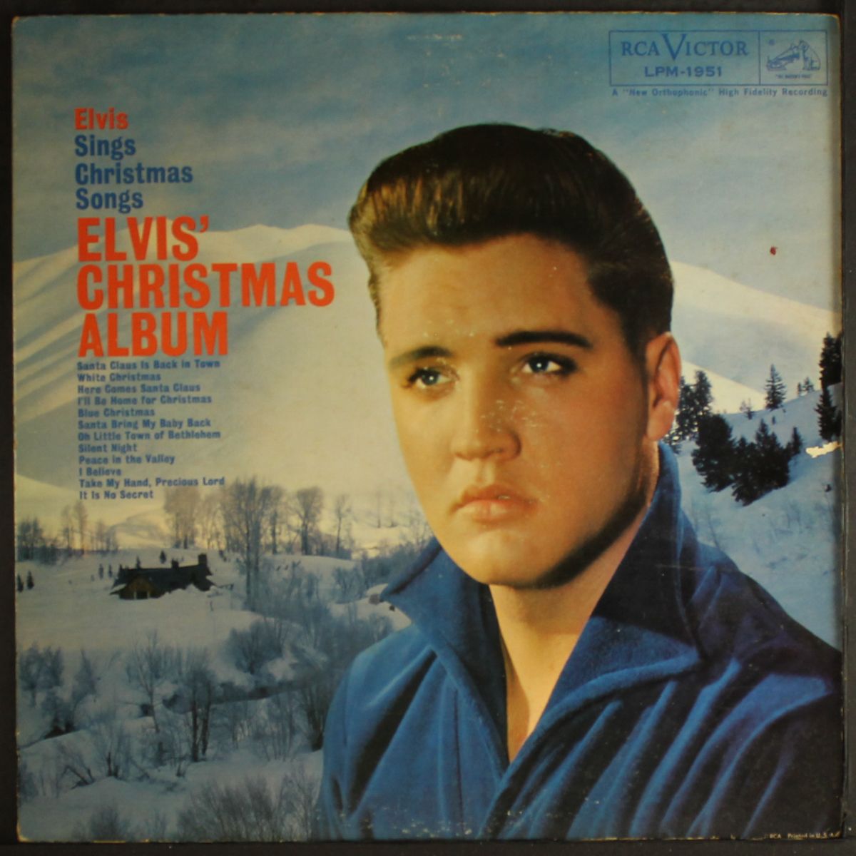 elvis' christmas album by ELVIS PRESLEY