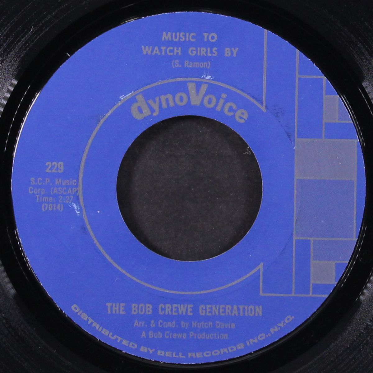 music to watch girls by / girls on the rocks by BOB CREWE GENERATION