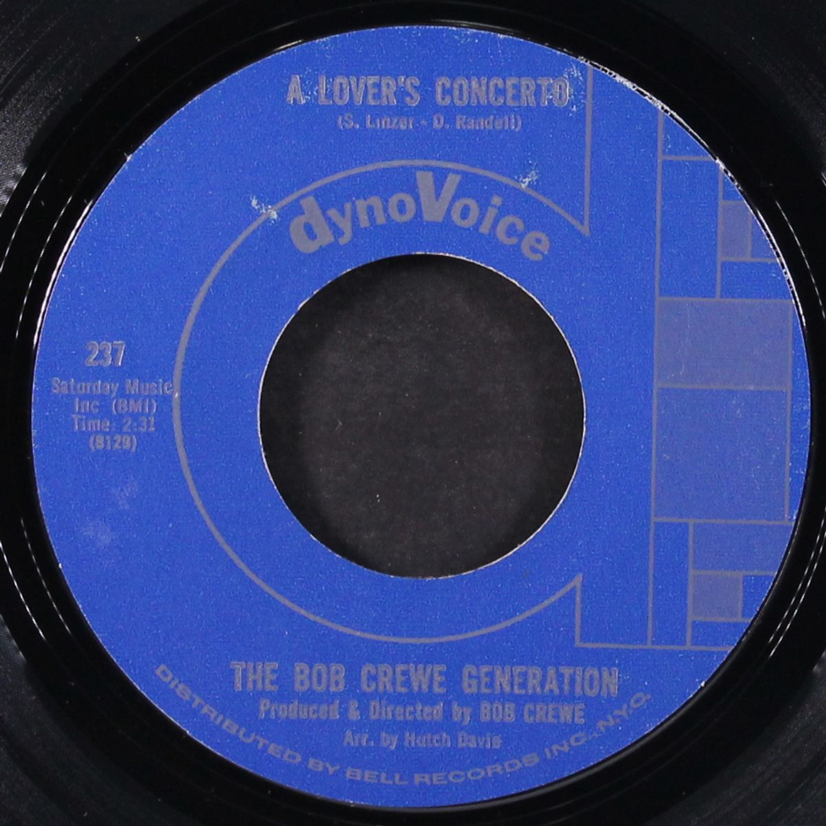 a lover's concerto by BOB CREWE GENERATION