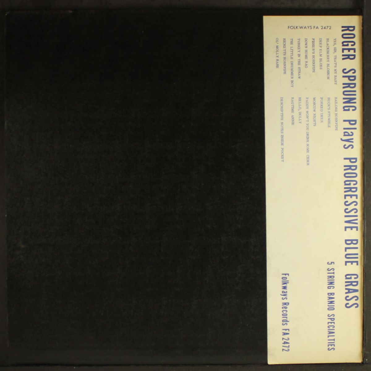 progressive bluegrass, vol. 3 by ROGER SPRUNG