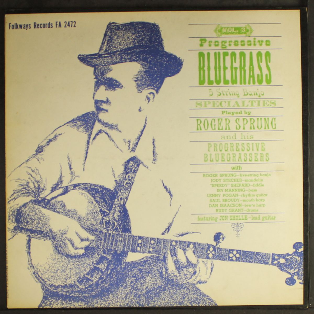 progressive bluegrass, vol. 3 by ROGER SPRUNG