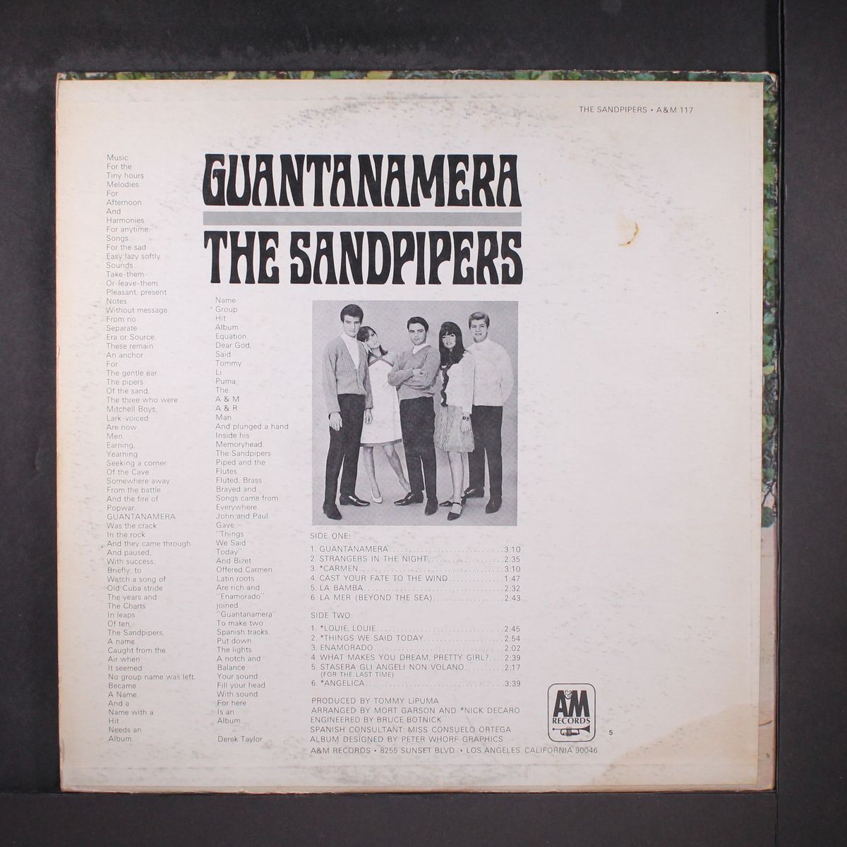 guantanamera by SANDPIPERS