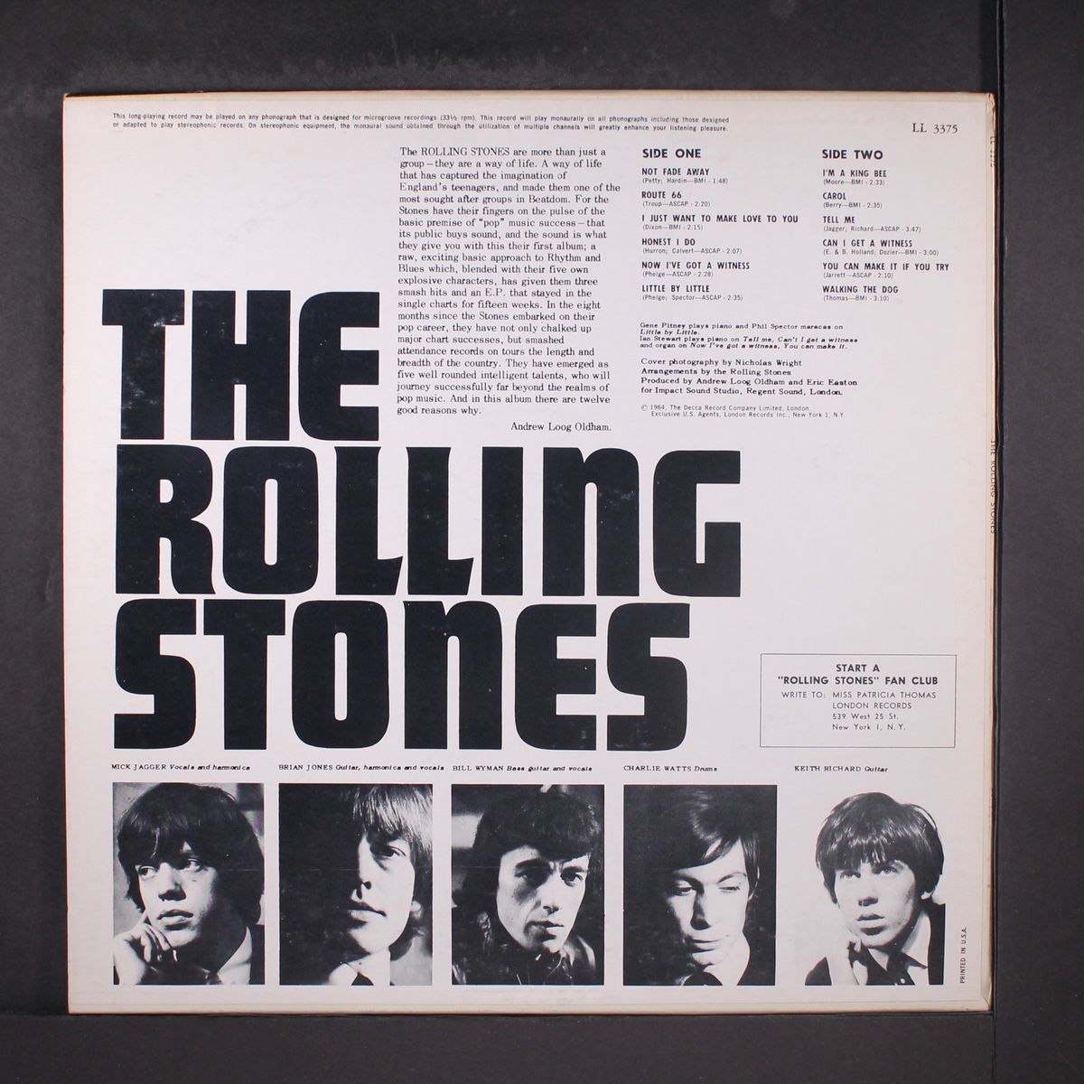 the rolling stones: england's newest hitmakers by ROLLING STONES