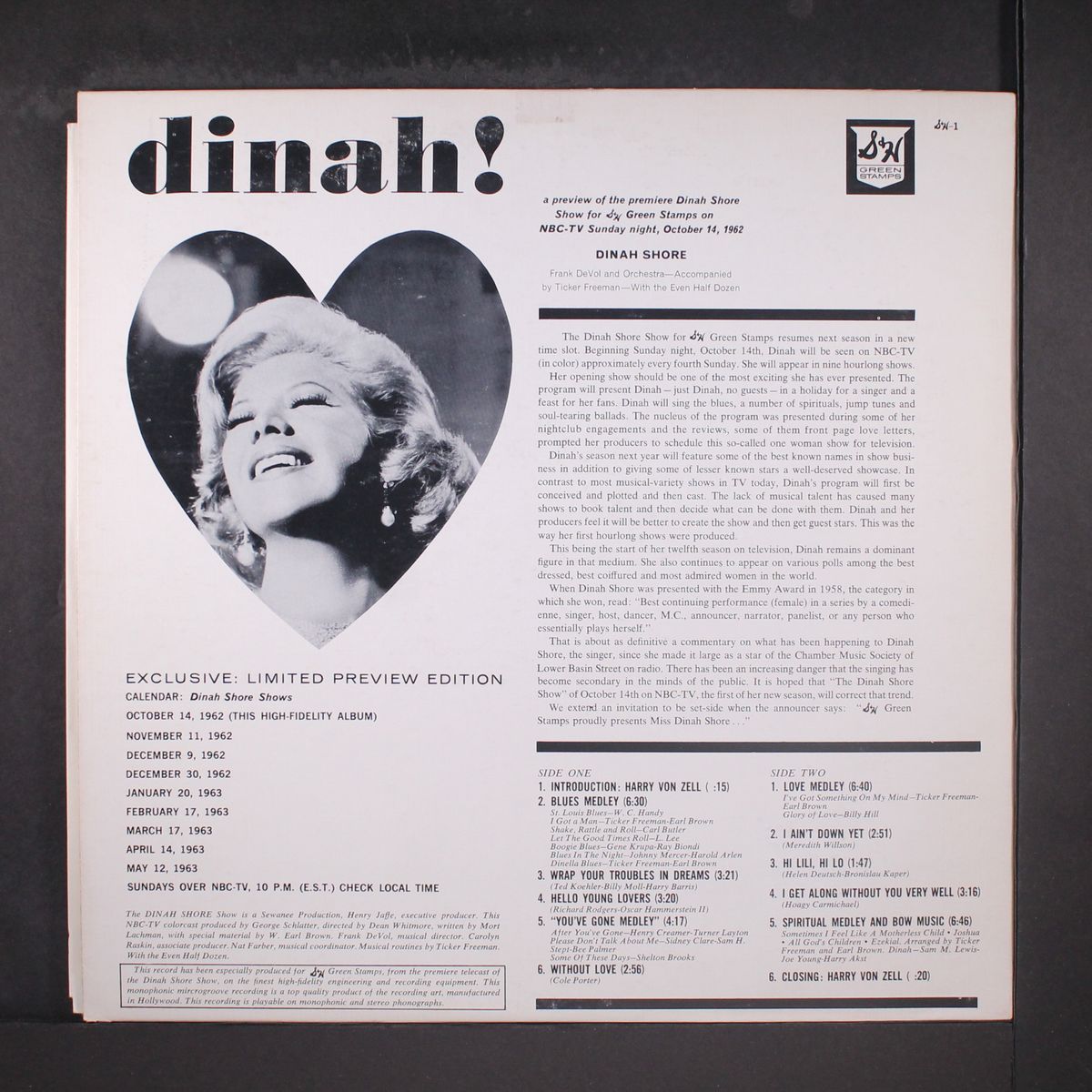 dinah! by DINAH SHORE