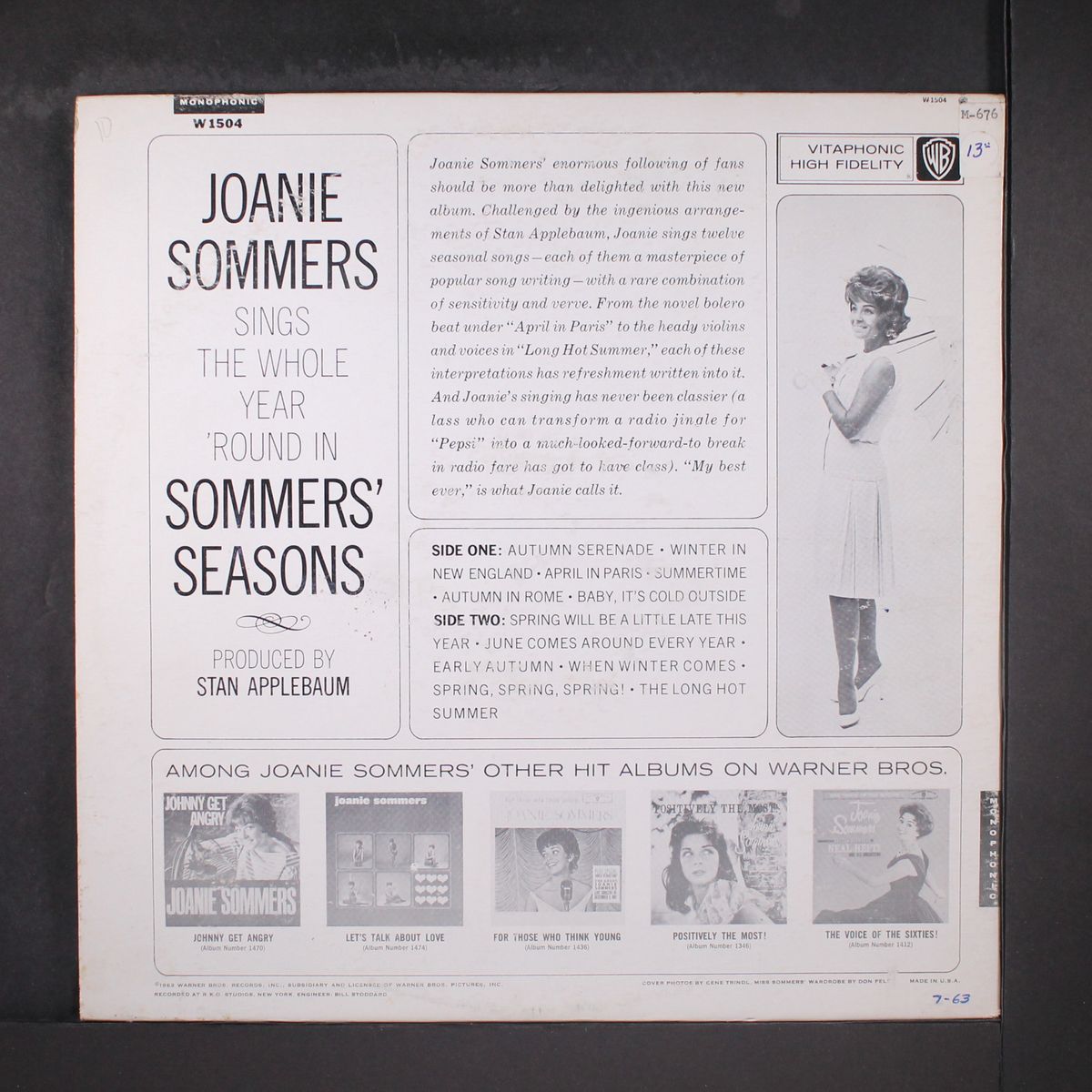sommers' seasons by JOANIE SOMMERS