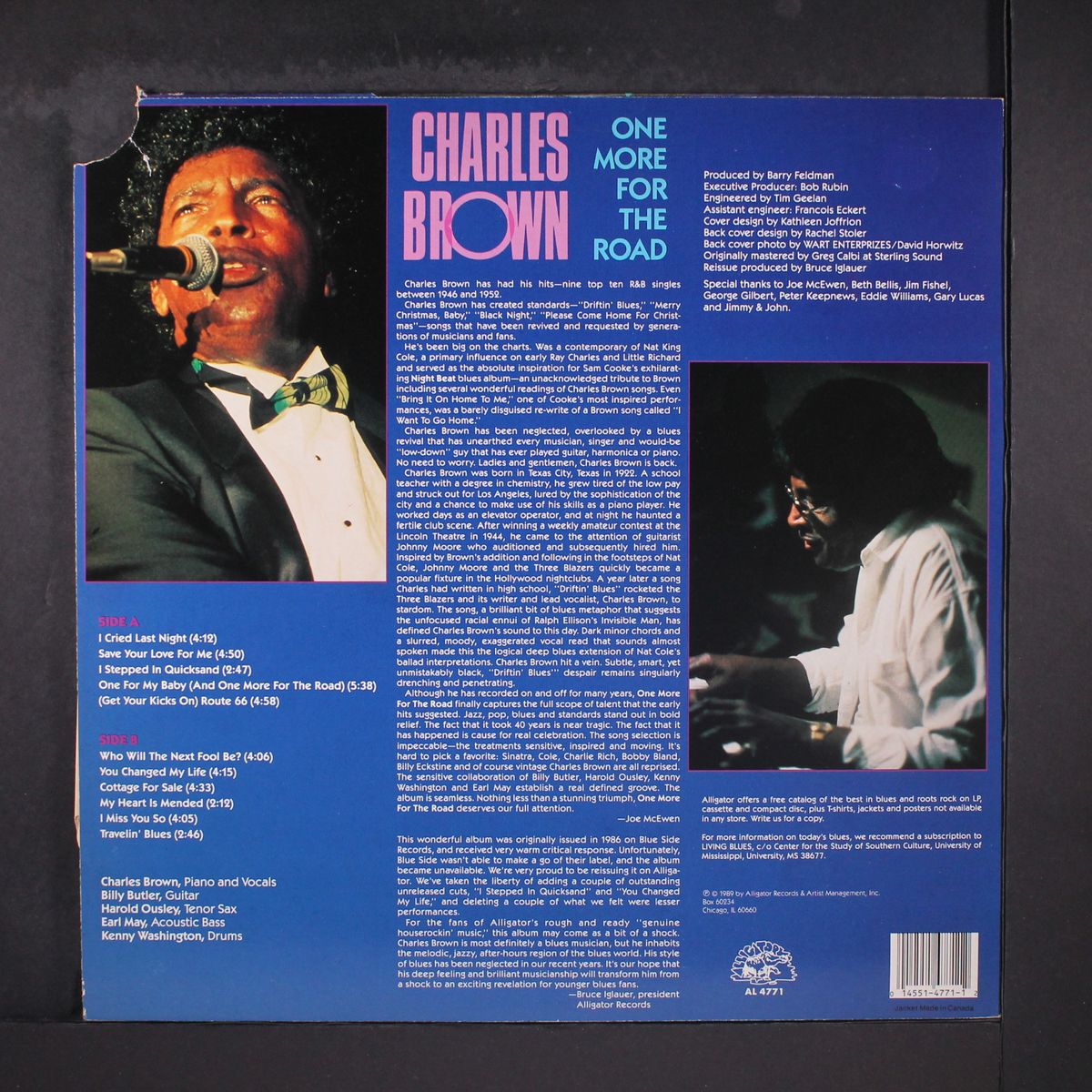 one more for the road by CHARLES BROWN