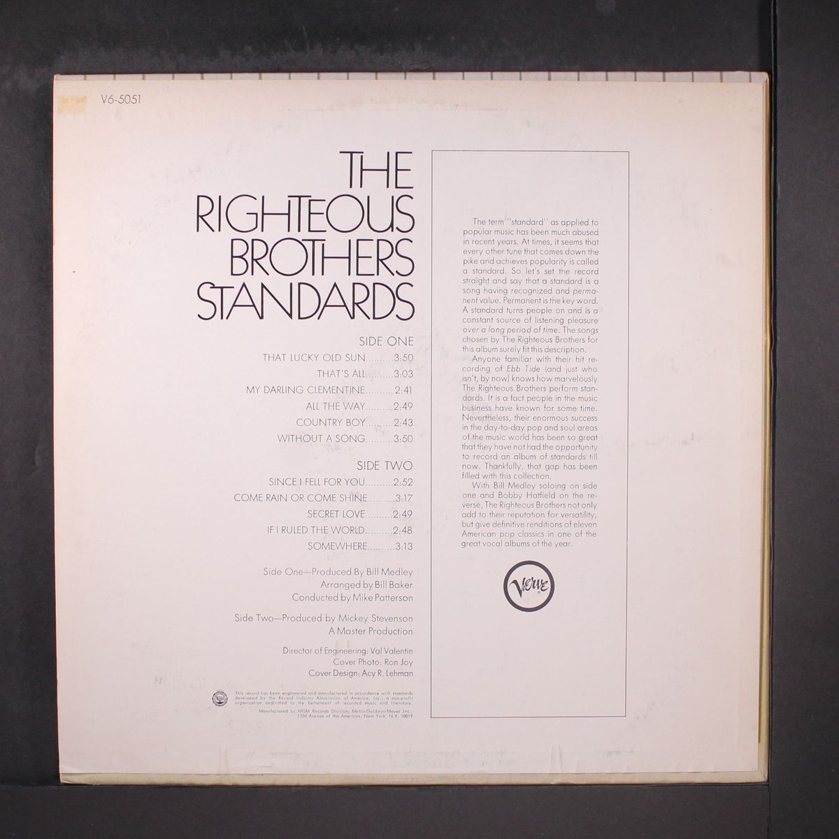 standards by RIGHTEOUS BROTHERS