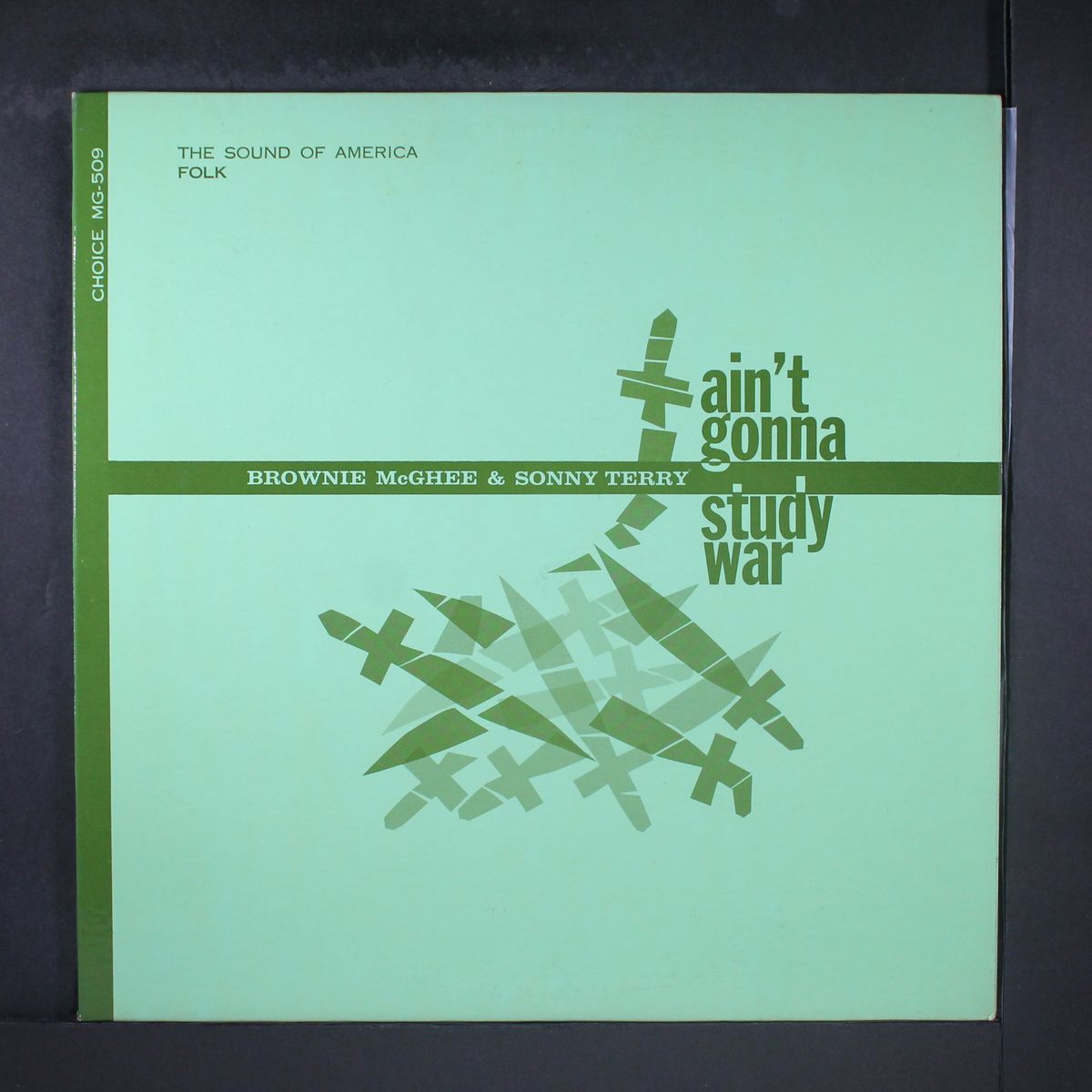 ain't gonna study war by BROWNIE MCGHEE & SONNY TERRY