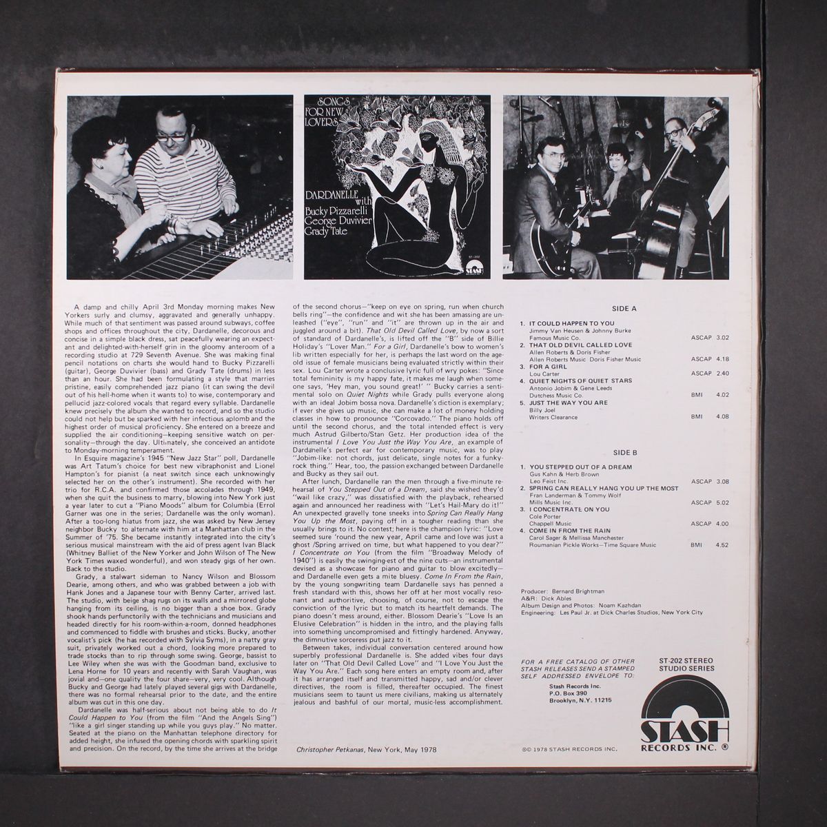 songs for new lovers by DARDANELLE