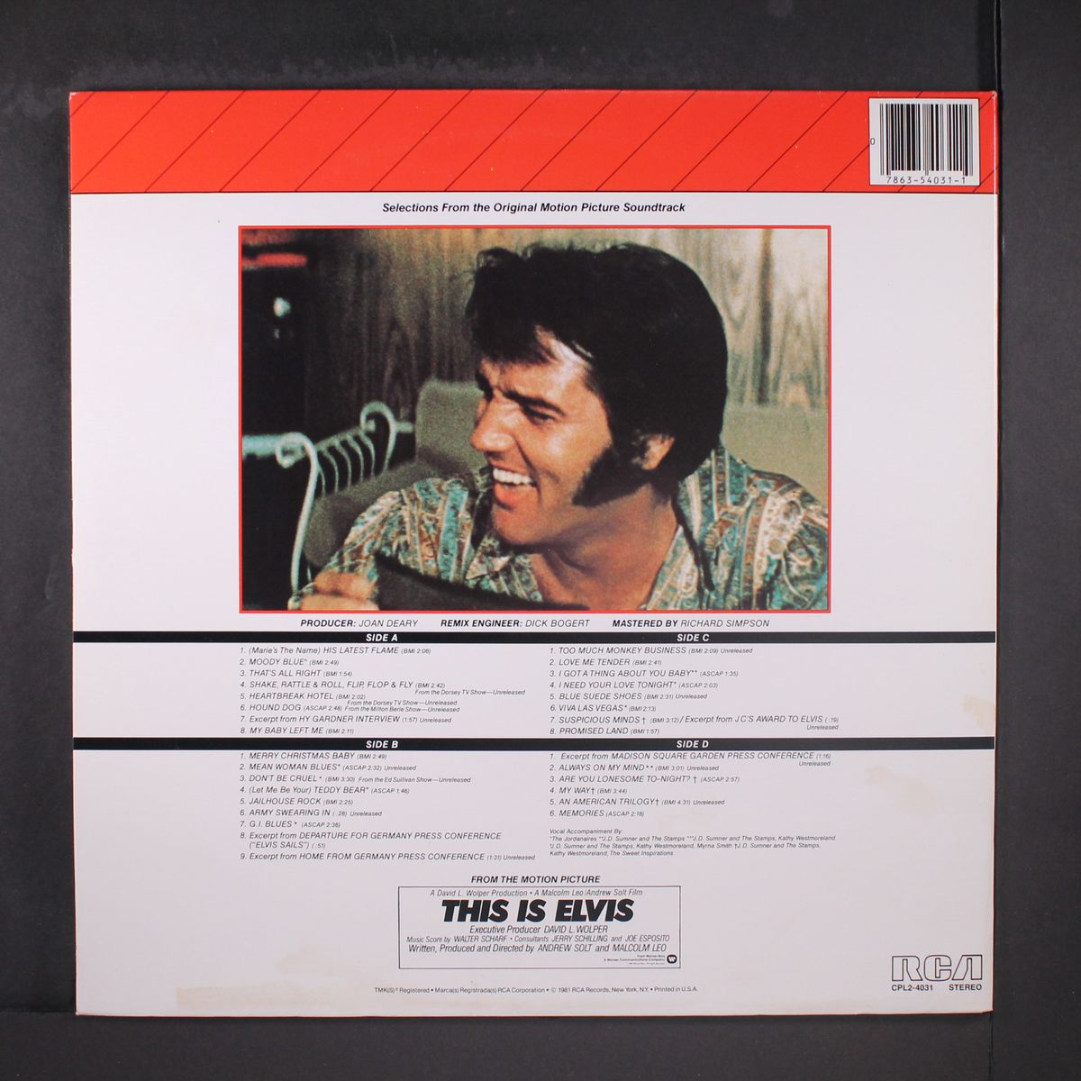 this is elvis (soundtrack) by ELVIS PRESLEY
