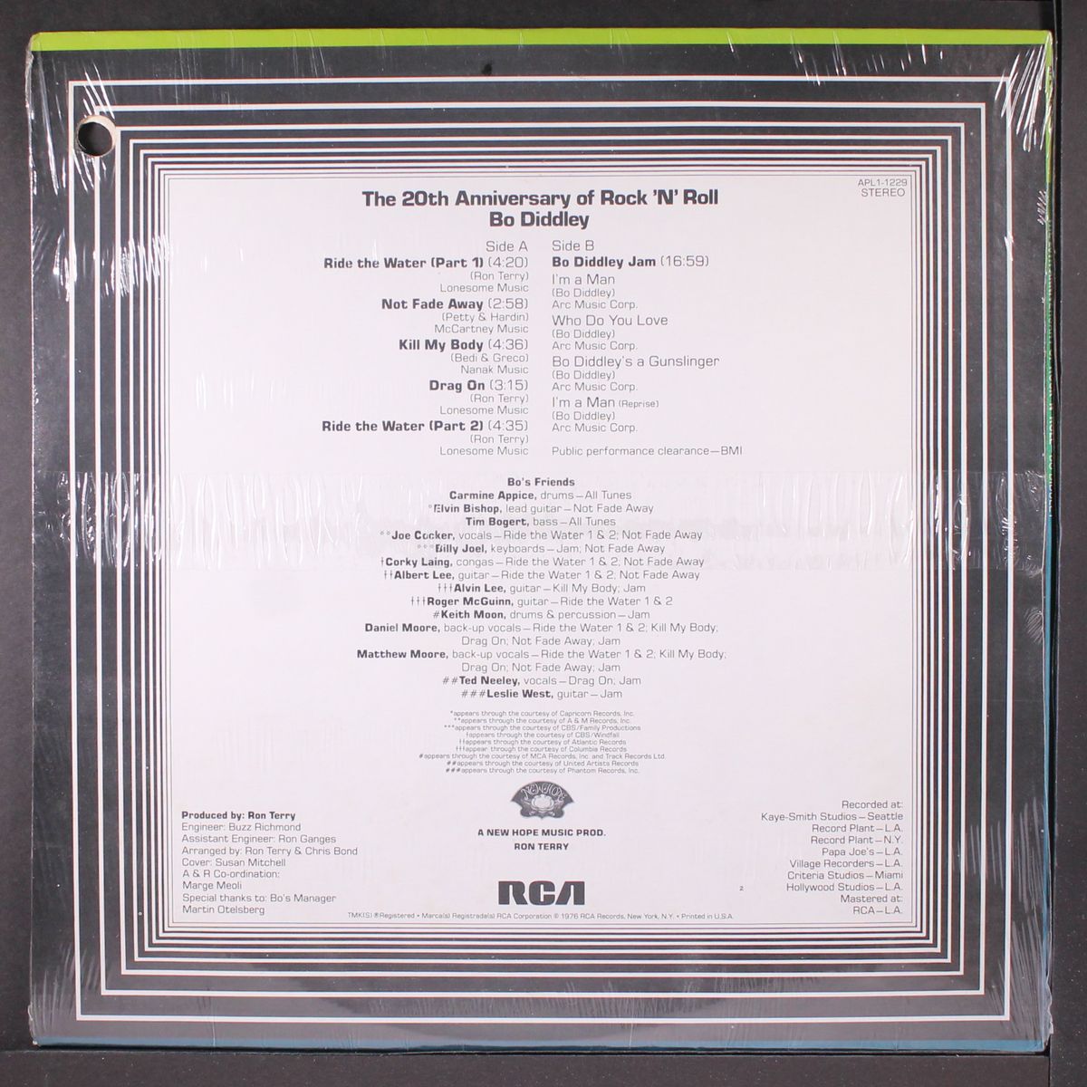 the 20th anniversary of rock'n'roll by BO DIDDLEY