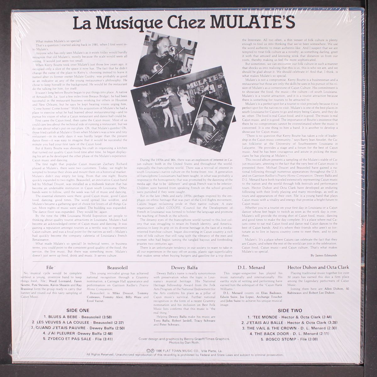 la musique chez mulate's by VARIOUS
