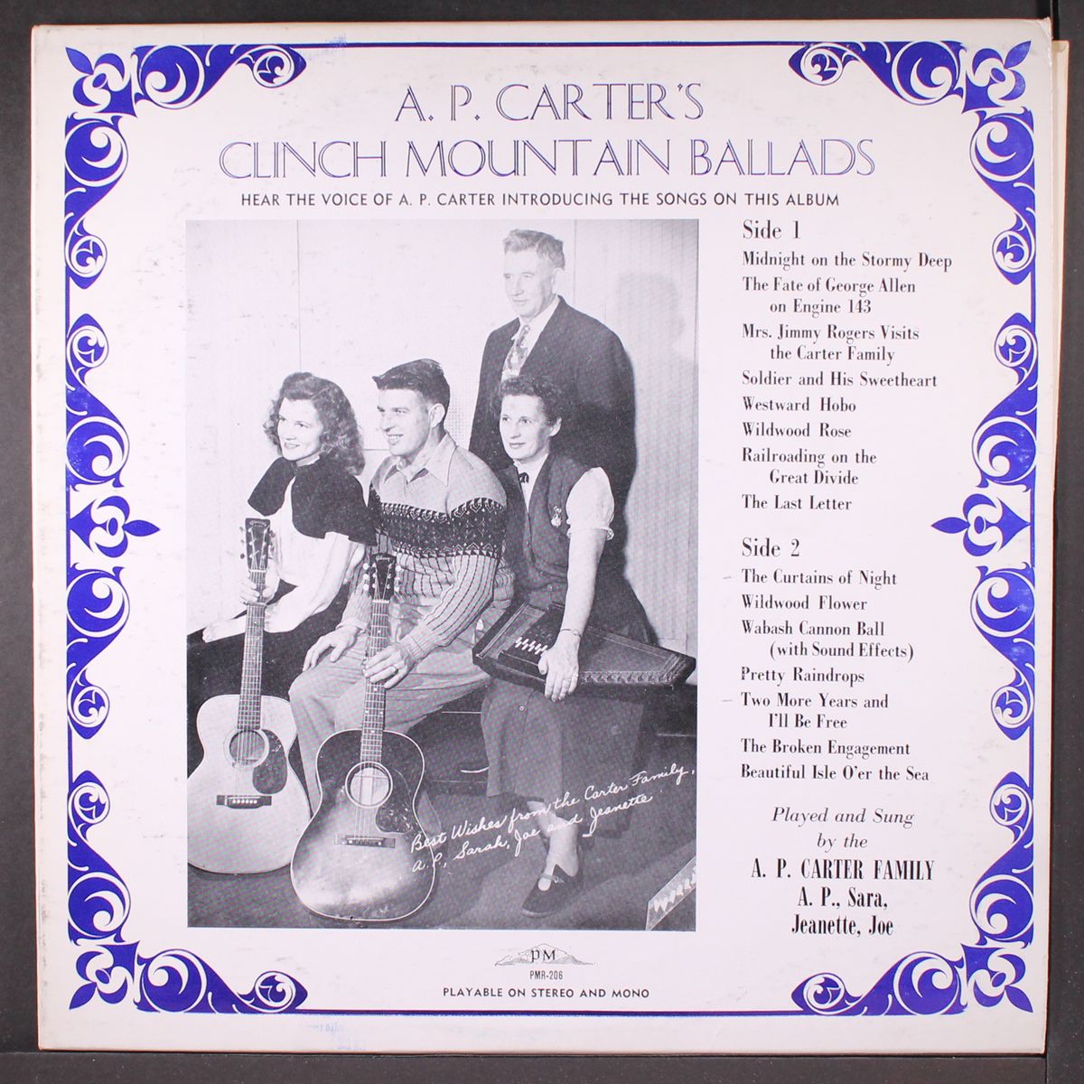 a. p. carter's clinch mountain ballads by A.P. CARTER FAMILY
