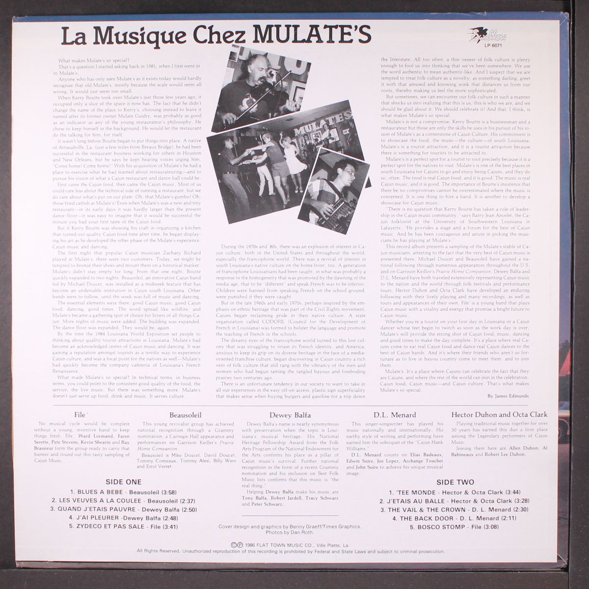 la musique chez mulate's by VARIOUS