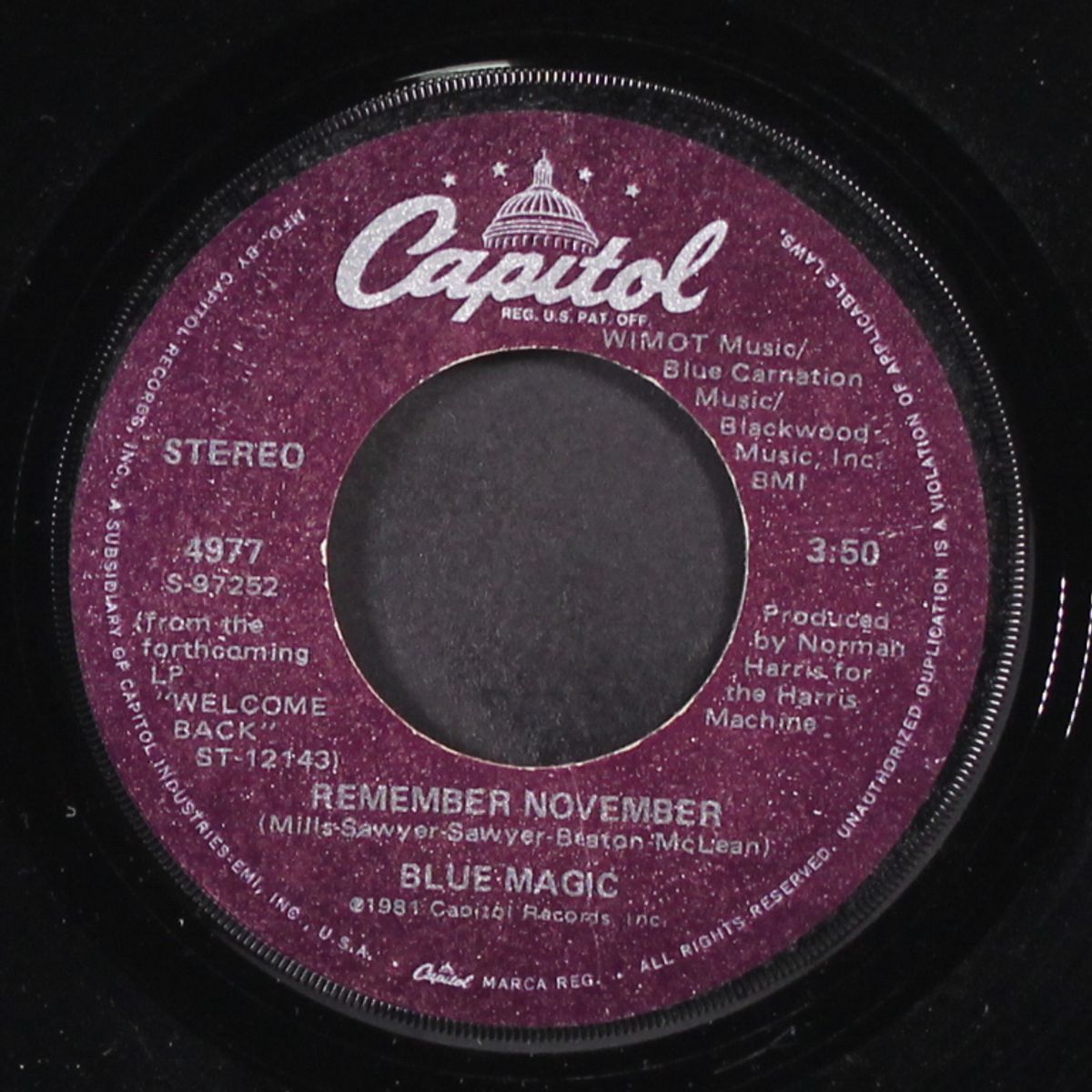 land of make-believe / remember november by BLUE MAGIC