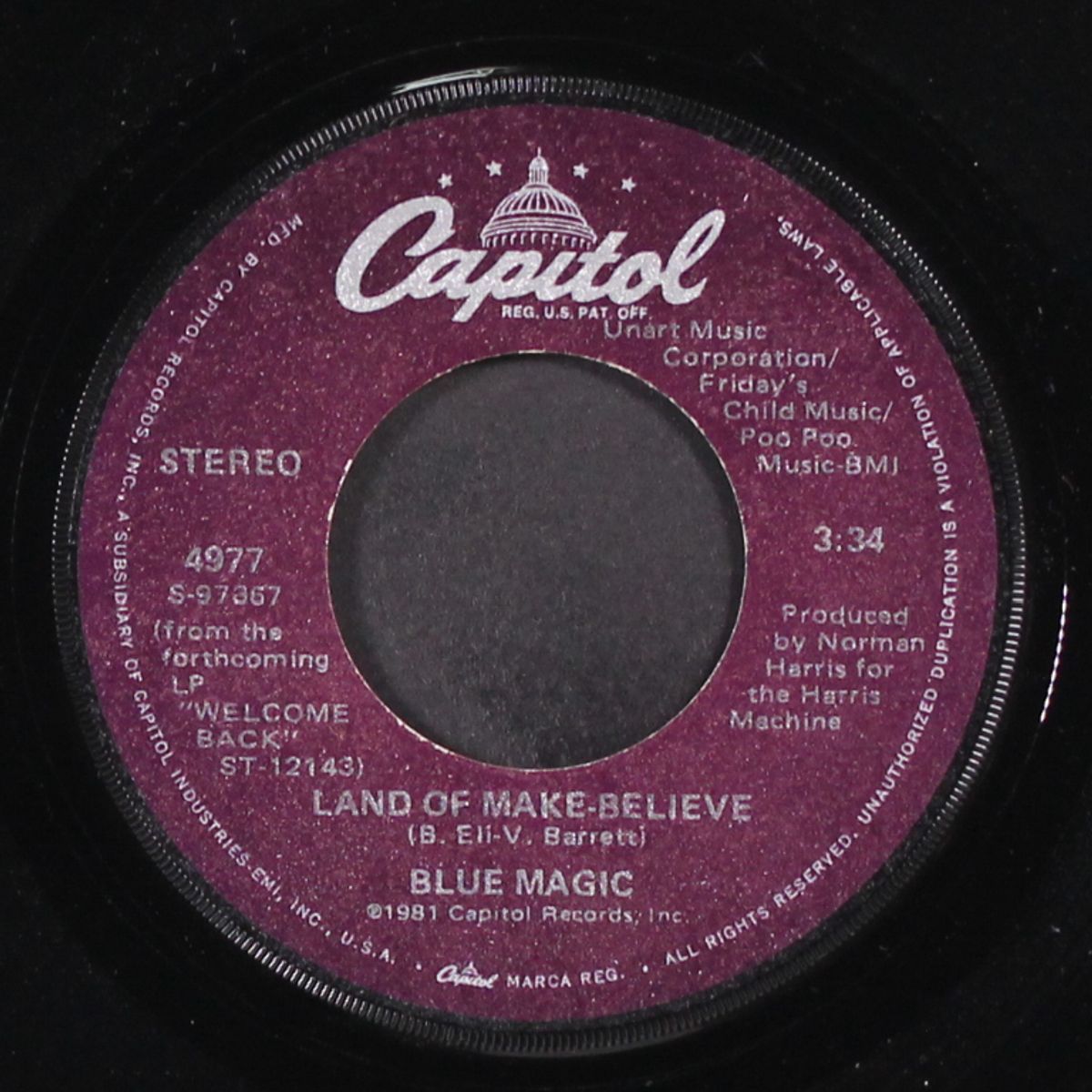 land of make-believe / remember november by BLUE MAGIC