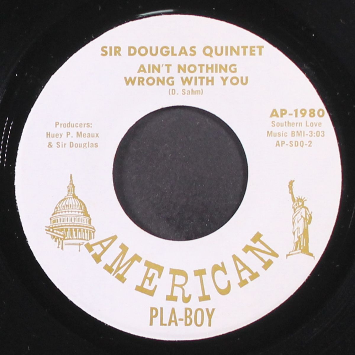 el paso train / ain't nothing wrong with you by SIR DOUGLAS QUINTET