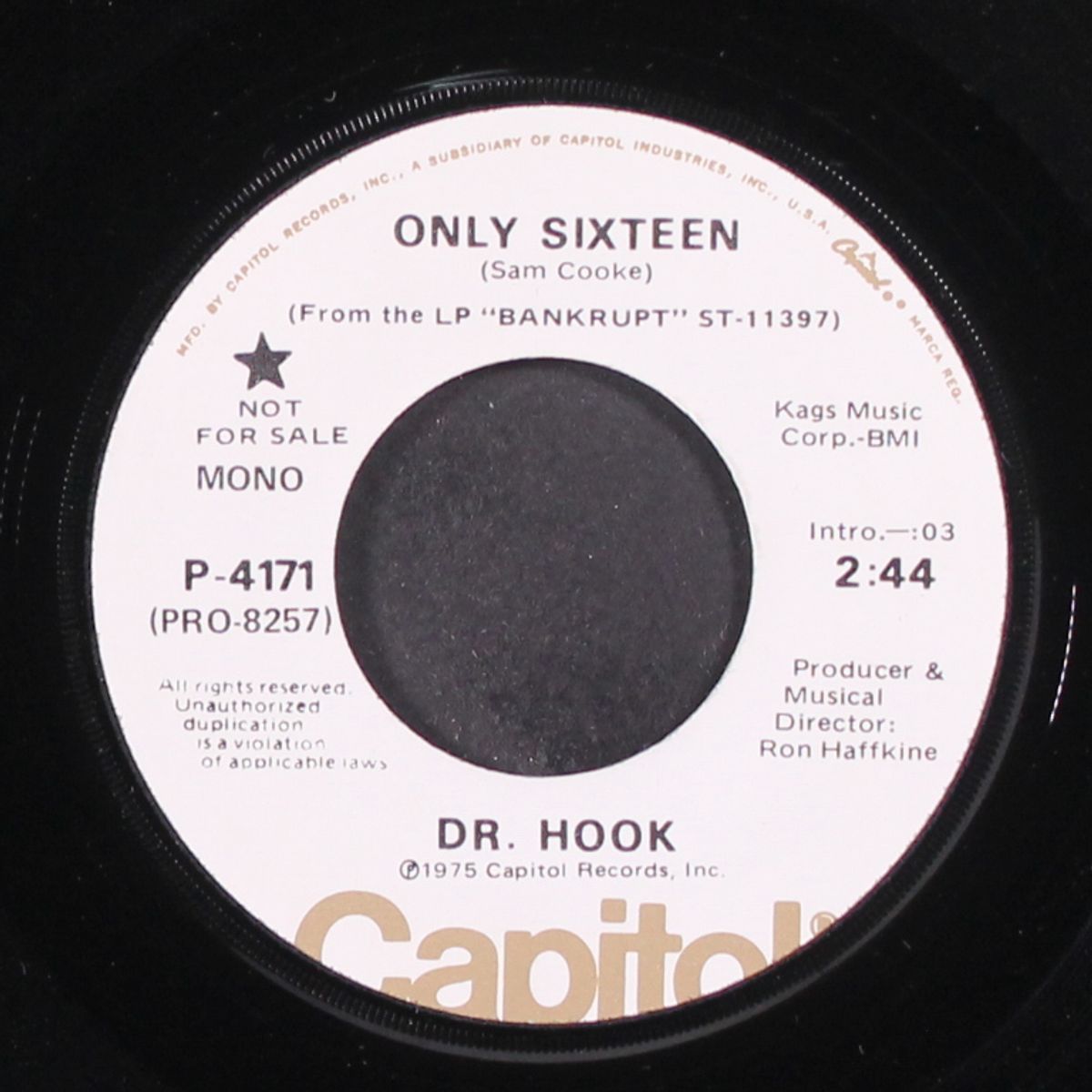 only sixteen / mono by DR. HOOK