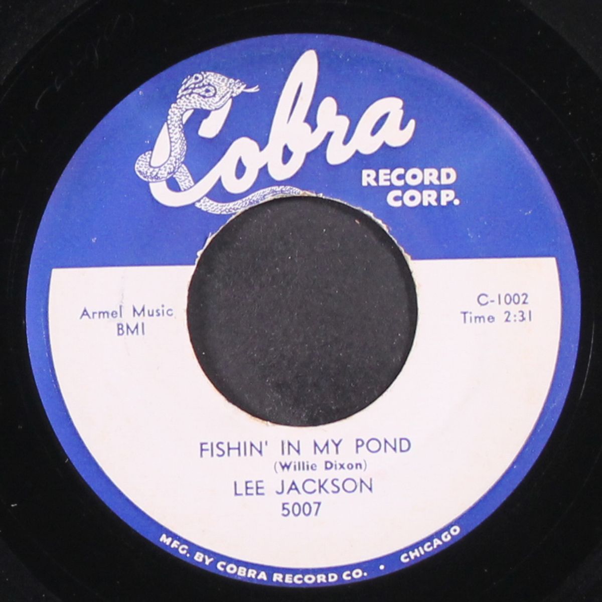 fishin' in my pond / i'll just keep walkin' by LEE JACKSON