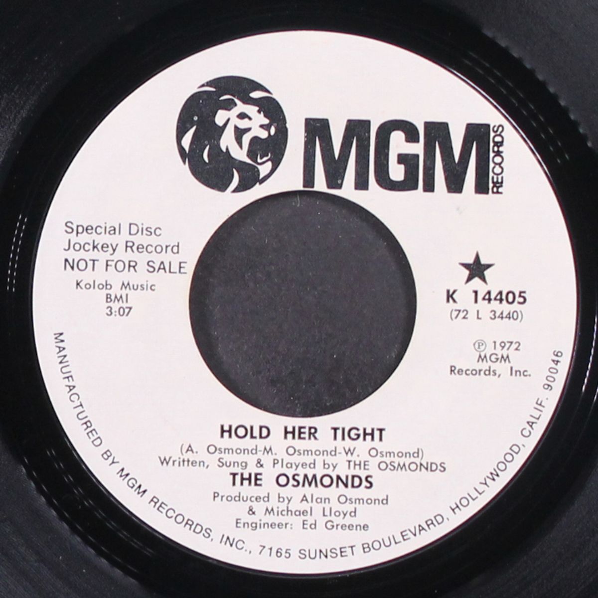 love is / hold her tight by OSMONDS