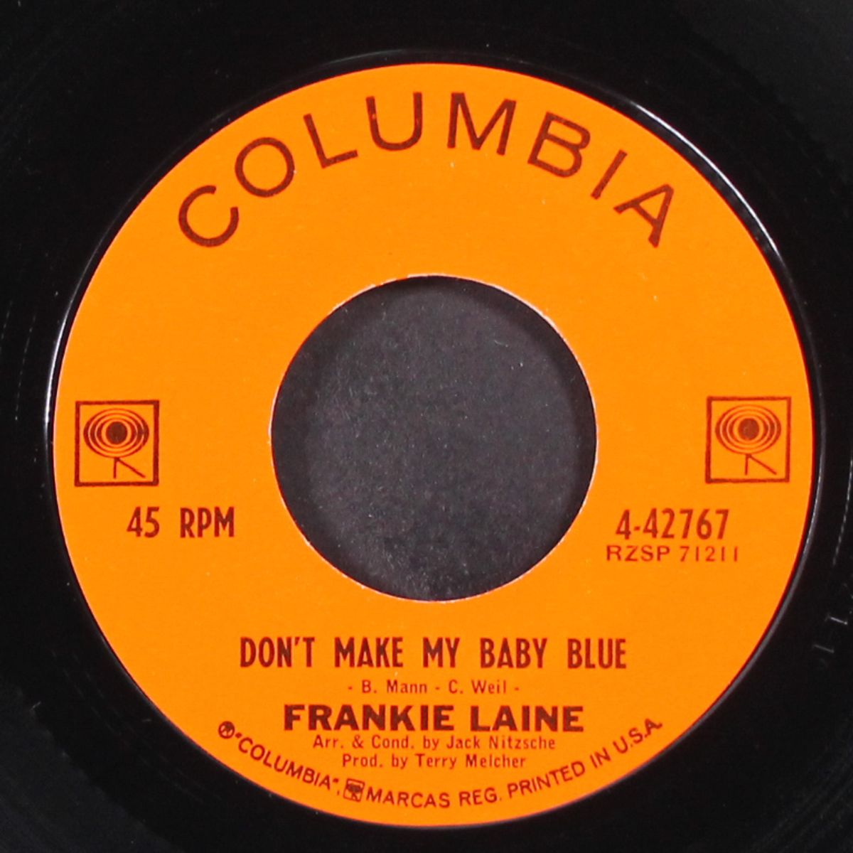 don't make my baby blue / the moment of truth by FRANKIE LAINE