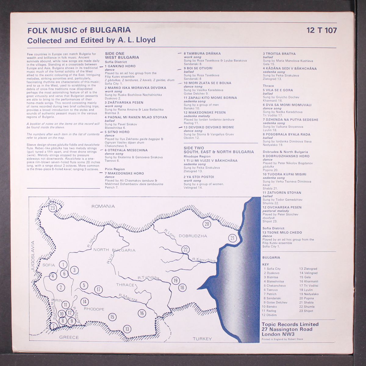 folk music of bulgaria by VARIOUS