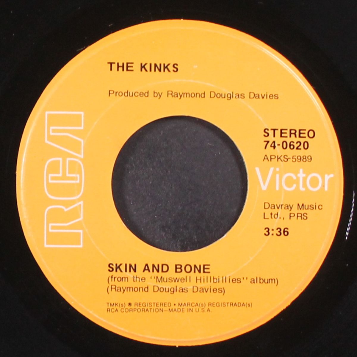 20th century man / skin & bone by KINKS