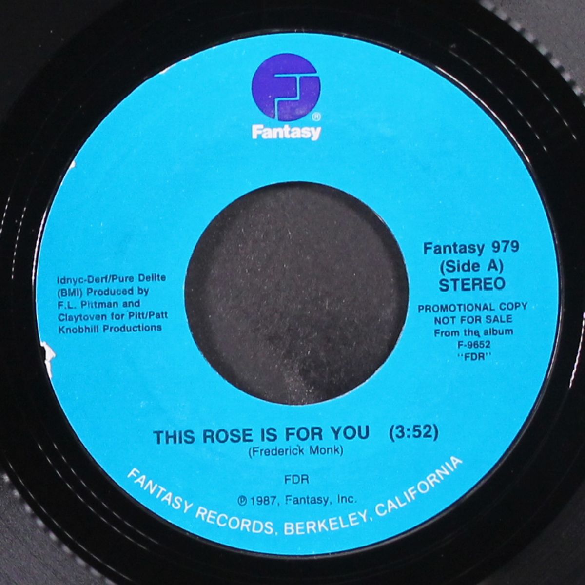 this rose is for you / same by FDR