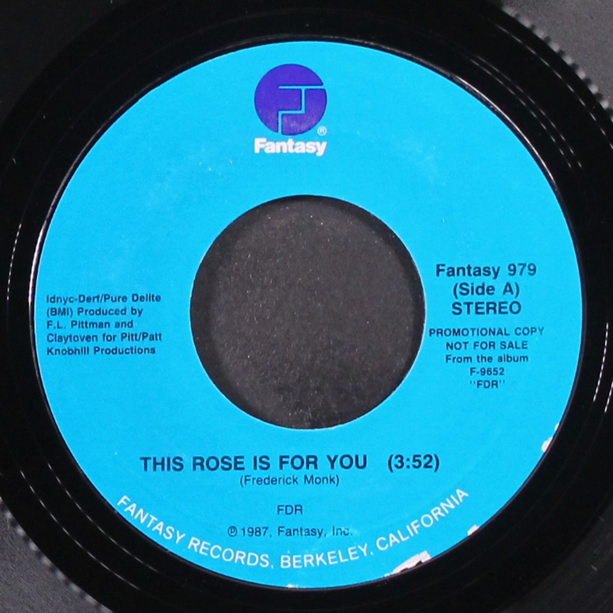 this rose is for you / same by FDR