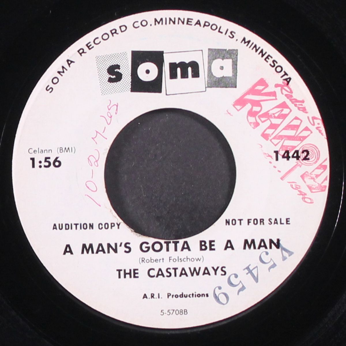 goodbye babe / a man's gotta be a man by CASTAWAYS