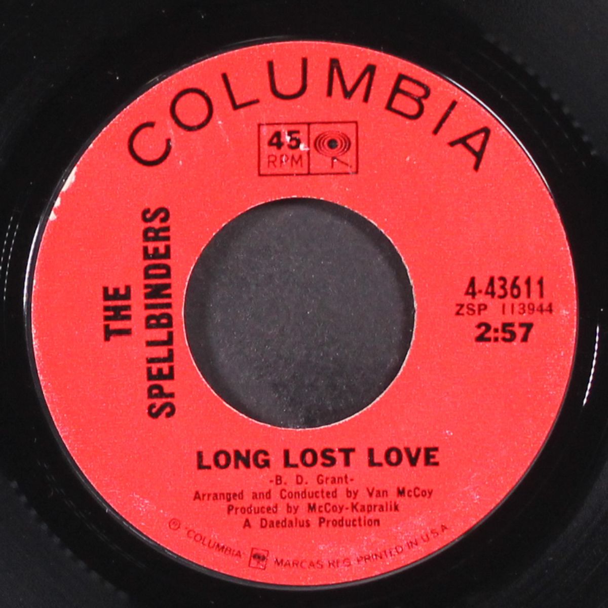 we're acting like lovers / long lost love by SPELLBINDERS