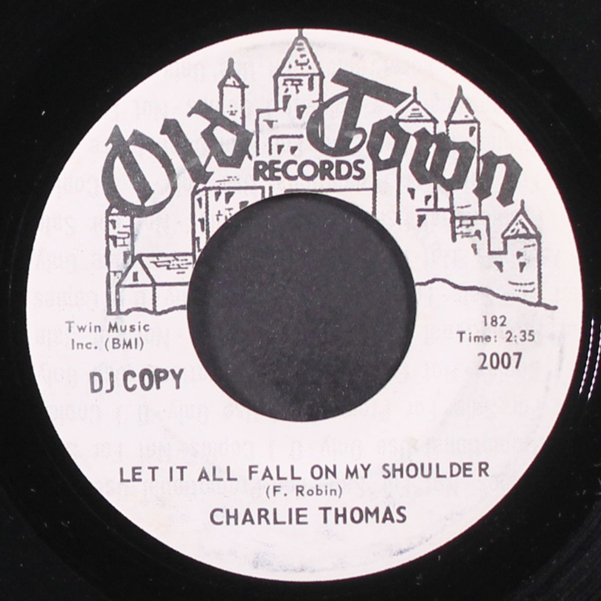 let it all fall on my shoulder / same by CHARLIE THOMAS