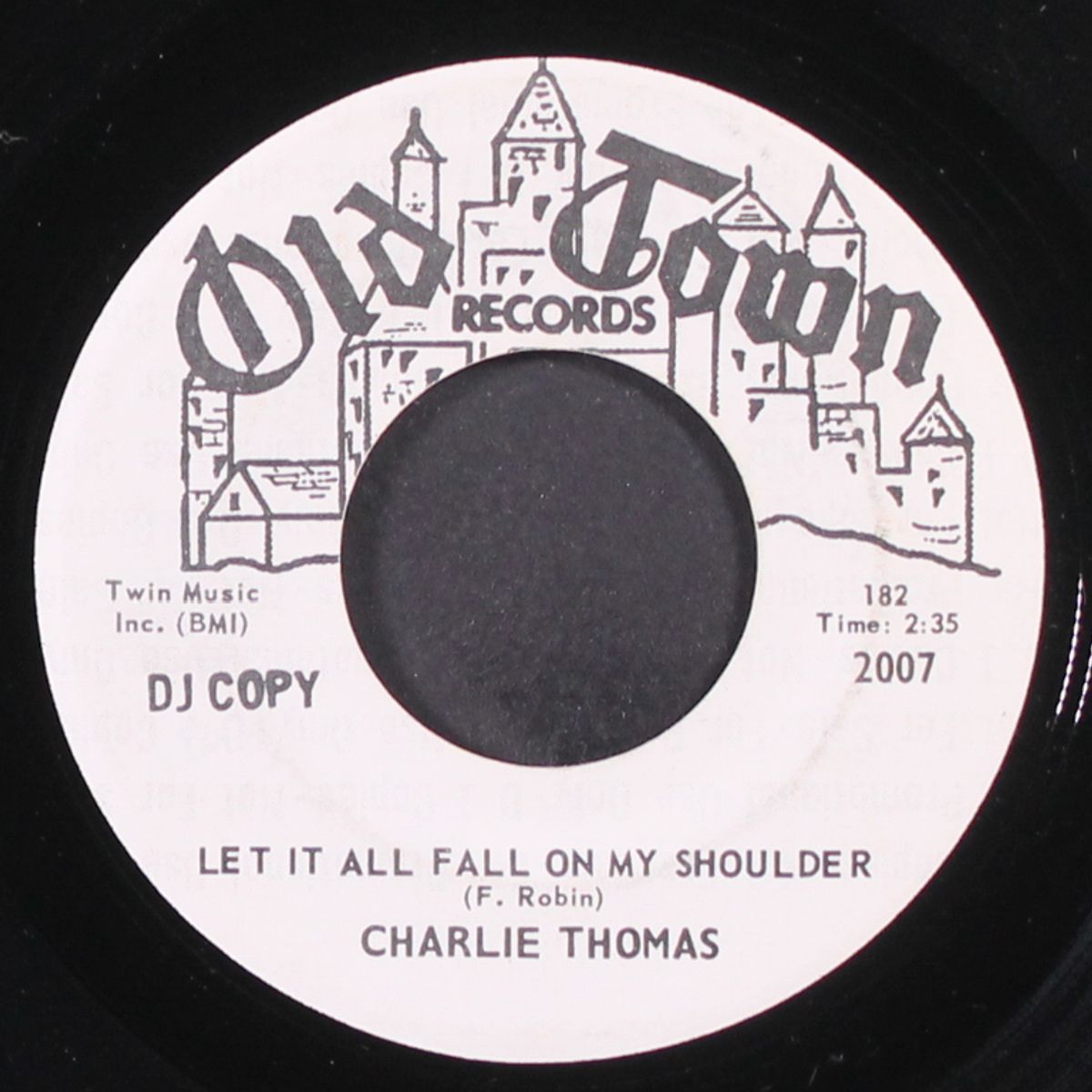 let it all fall on my shoulder / same by CHARLIE THOMAS