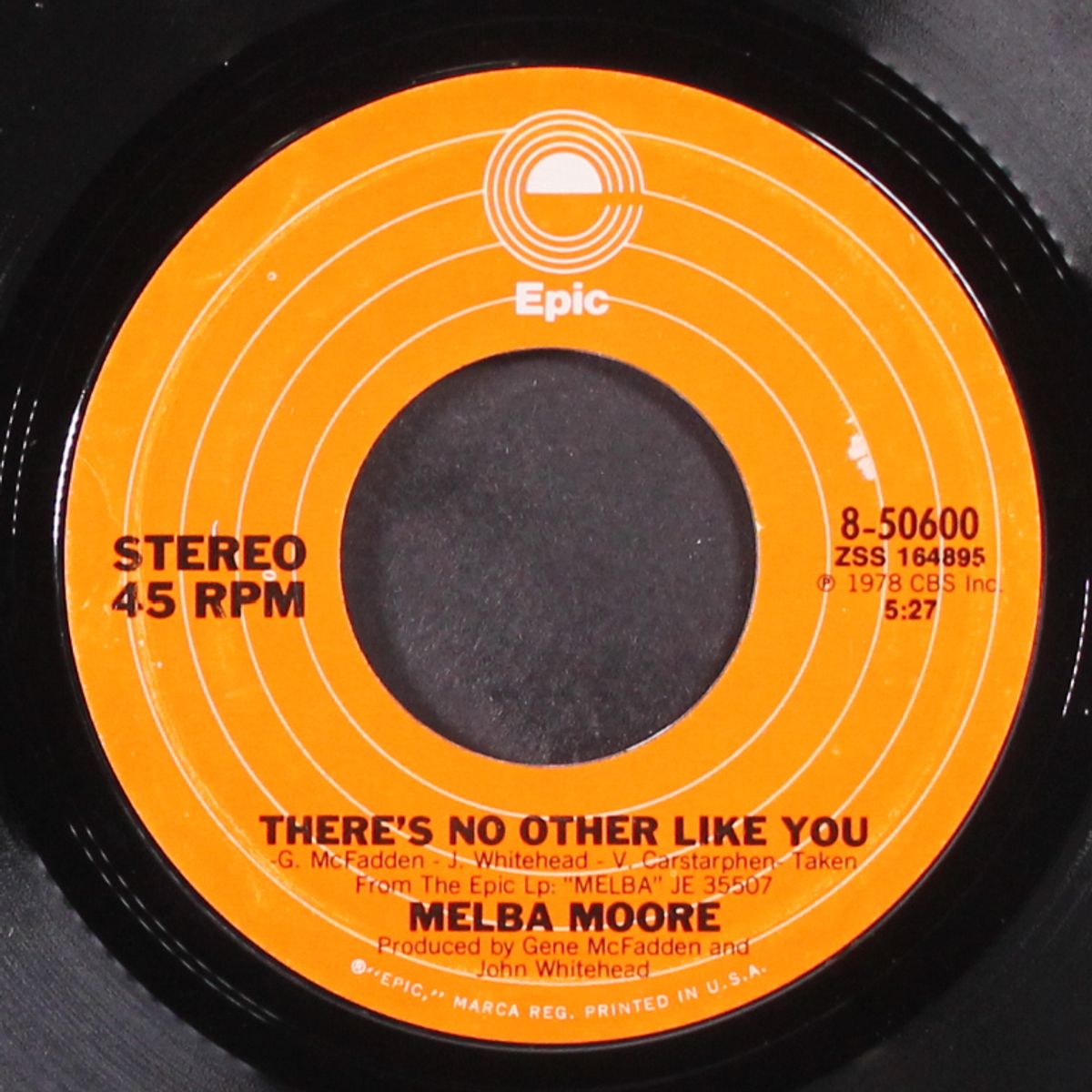you stepped into my life / there's no other like you by MELBA MOORE
