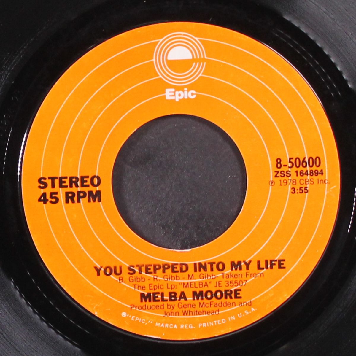 you stepped into my life / there's no other like you by MELBA MOORE
