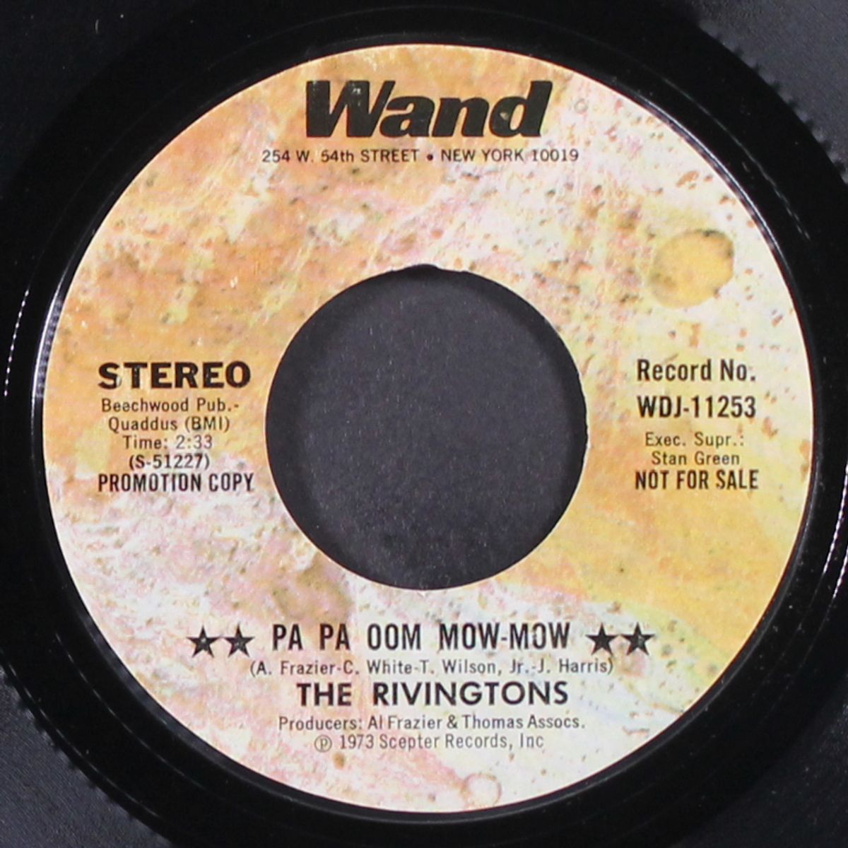 pa pa oom mow-mow (1973 version) / same by RIVINGTONS